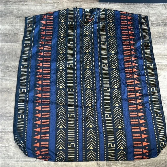 Sante satin kaftan / caftan one size - Picture 2 of 4